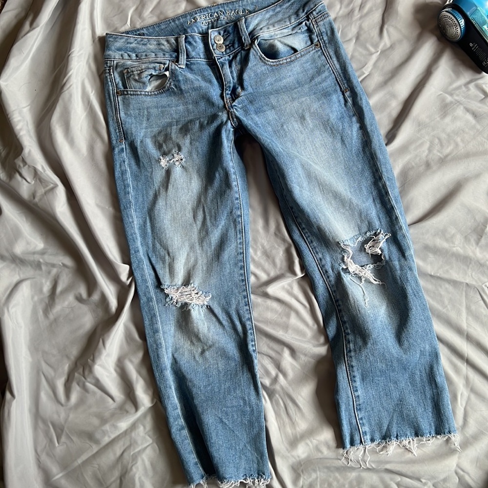 American Eagle Skinny Crop size 4 jeans